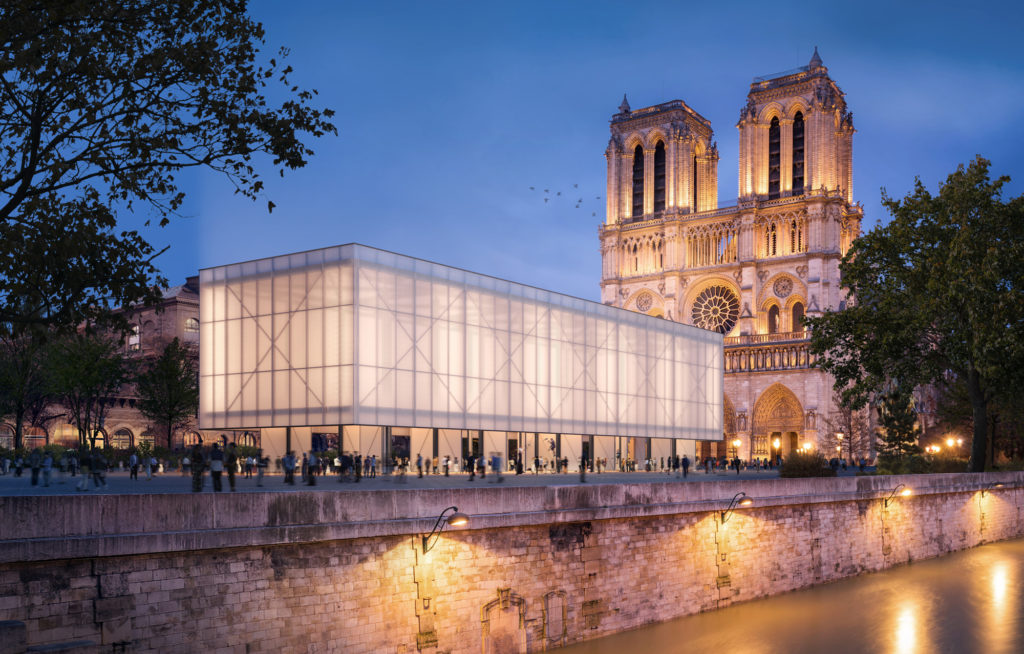 Gensler Envisions Pavilion Notre Dame A Statement Of Rebirth Surface