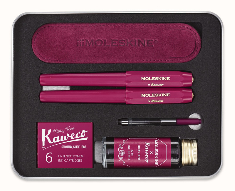 Moleskine x Kaweco Fountain Pen and Case Surface Design Dose