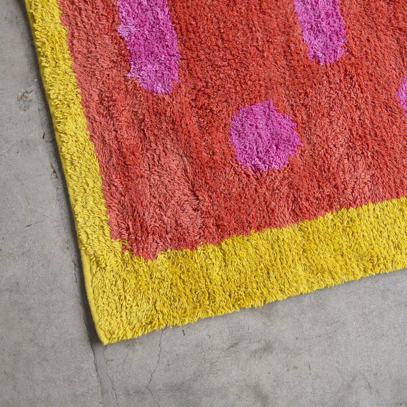 Meet the Comb Rug, a Vibrant Shag Floor Covering by Block Shop