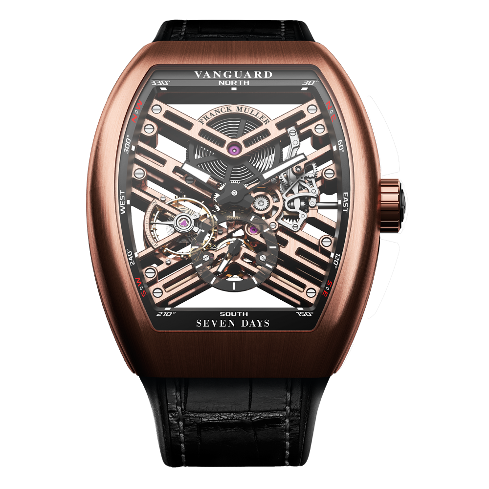 Watch Wednesday Franck Muller Vanguard 7 Days Power Reserve Skeleton