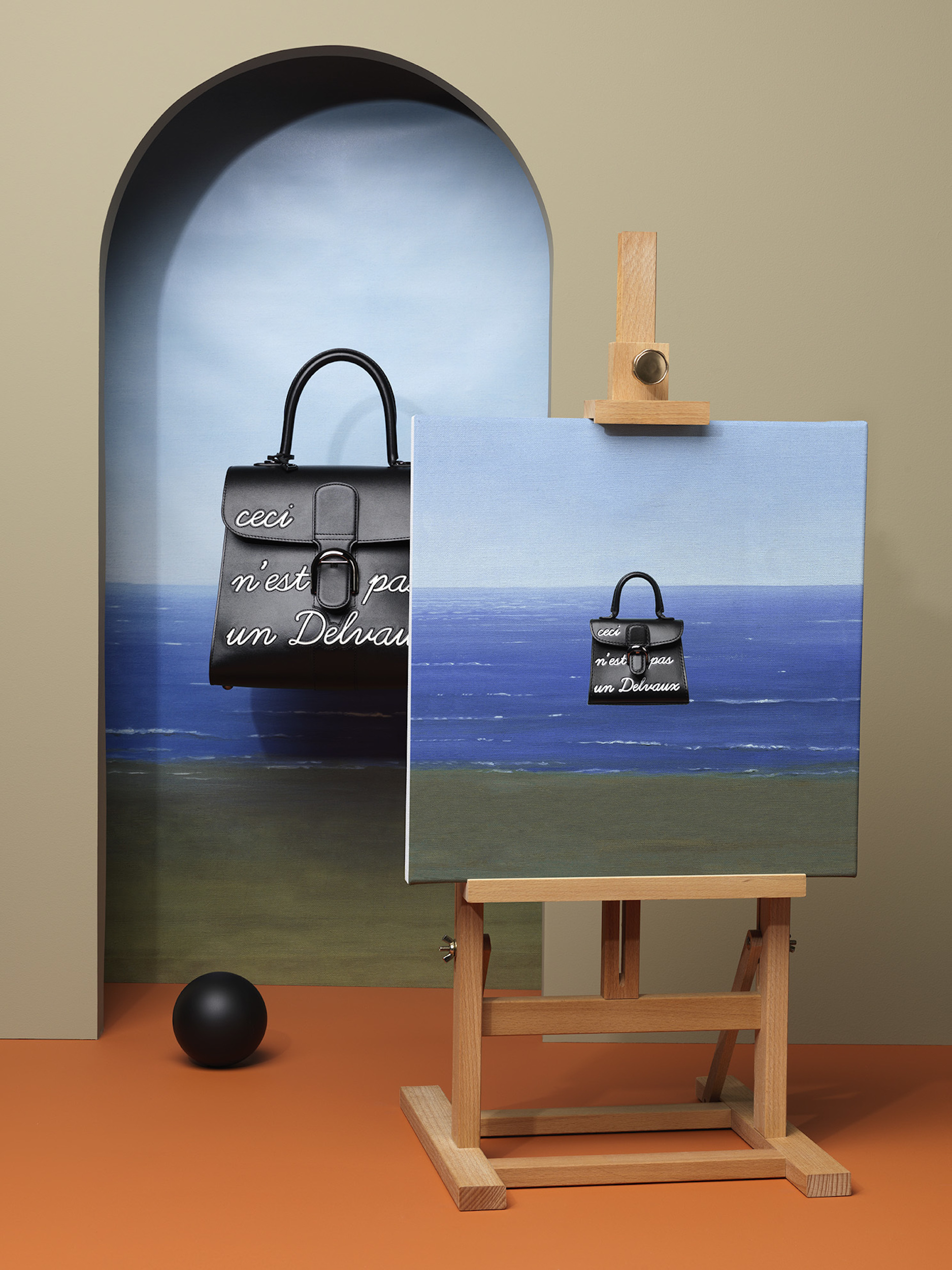 カートに ON・OFF使える[ DELVAUX ]Magritte Tote Bag Taurillon Soft (DELVAUX/トート