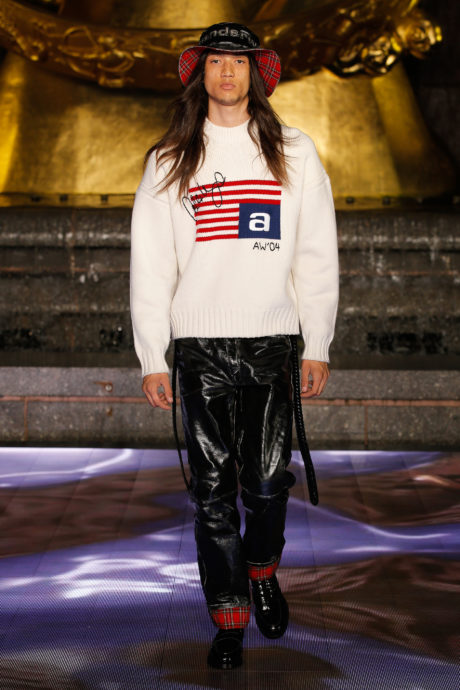 alexander wang american flag t shirt