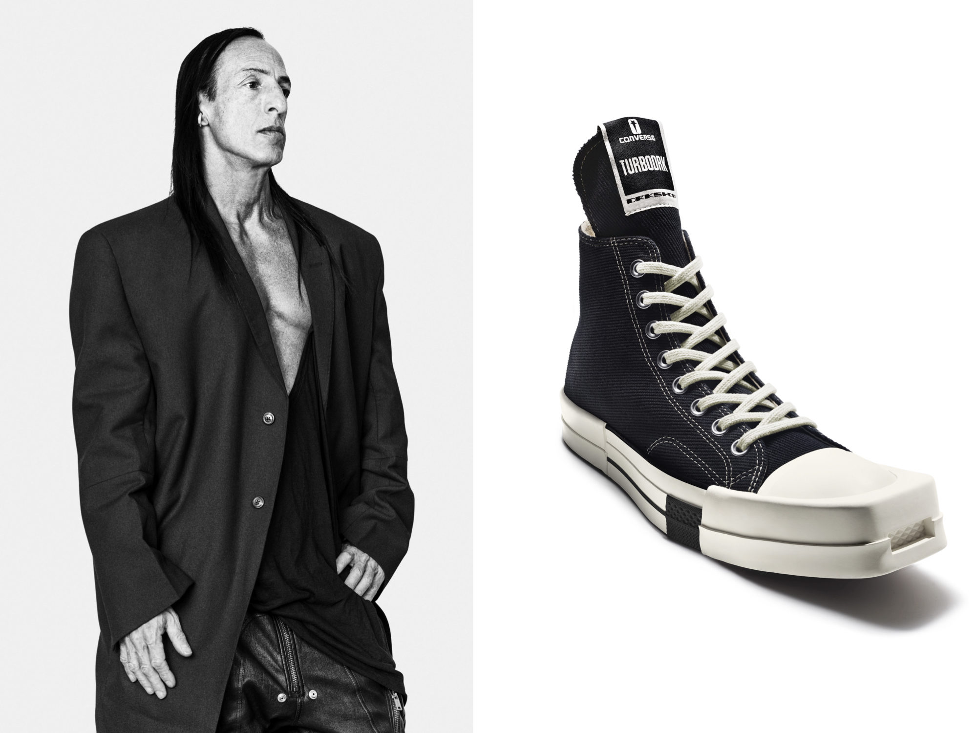 Rick Owens Radically Reshapes the Converse Chuck 70 – SURFACE