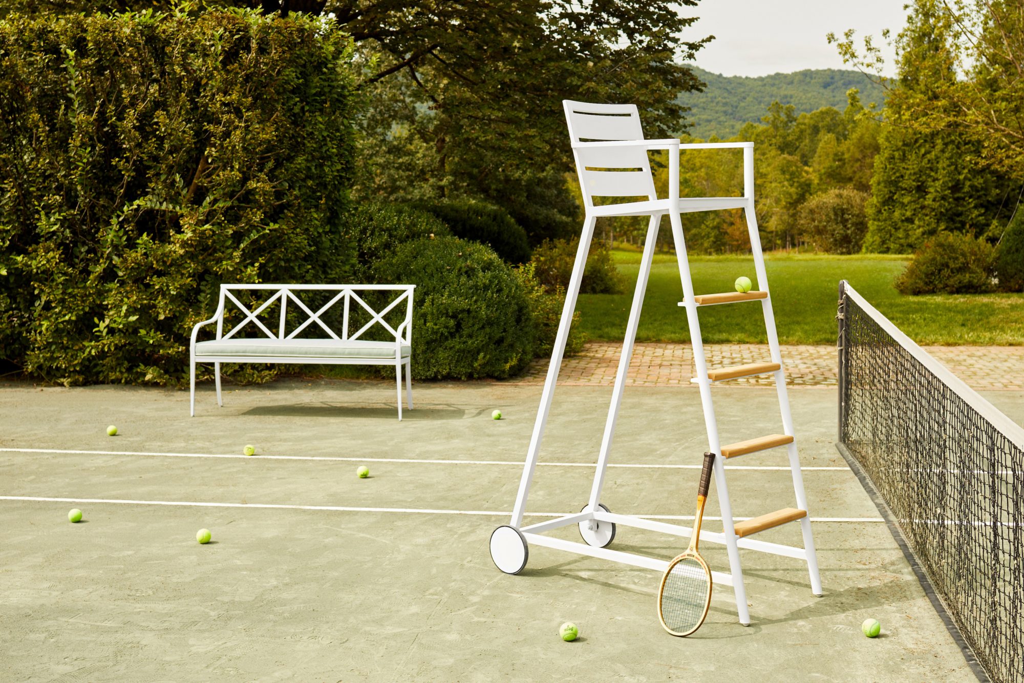 McKinnon and Harris Drop a Sleek New Umpire Chair Just in Time for the