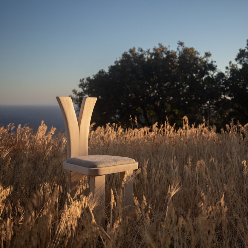 Greek Islands Inspire Oliver Haslegrave’s Buoyant New Chairs SURFACE