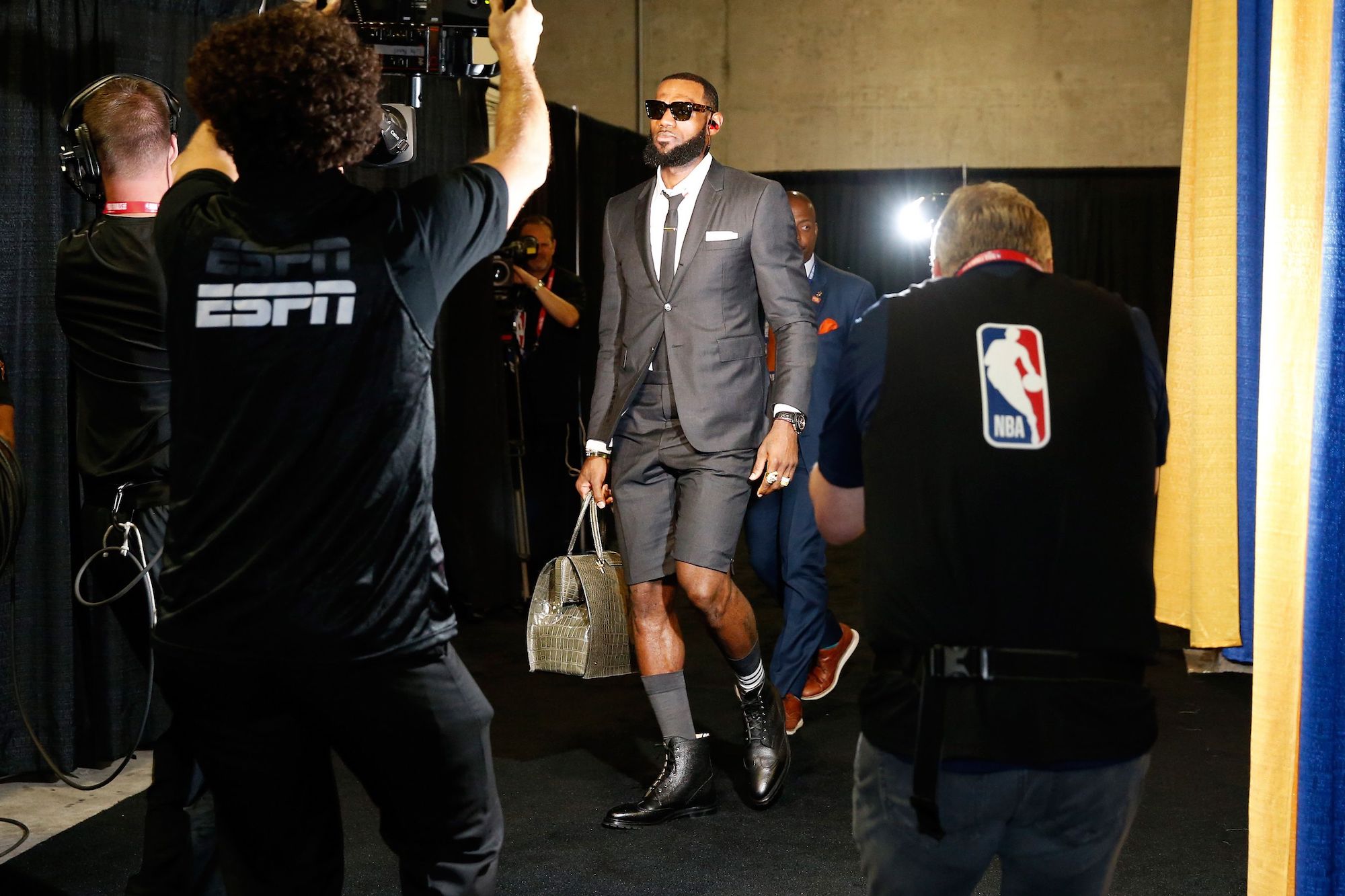 The NBA Tunnel Walk Is Now One of Menswear's Most Influential Runways –  Robb Report